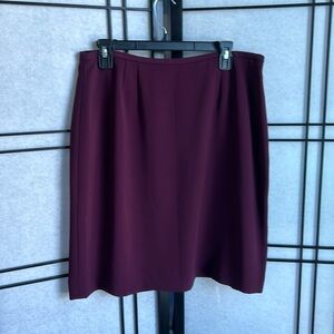 Amanda Smith Maroon Skirt